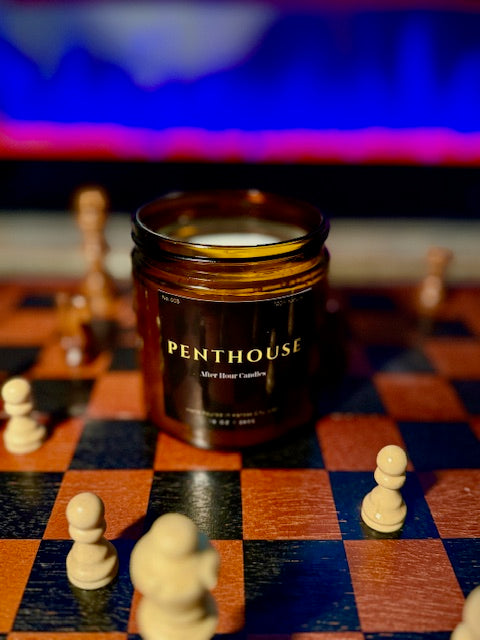 "Penthouse" candle